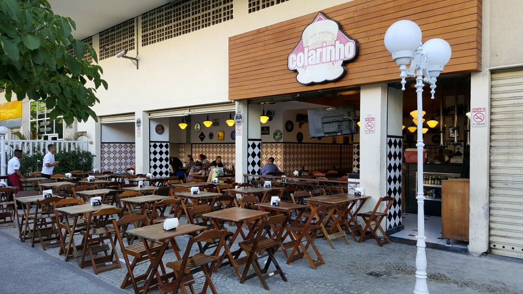 exterior of a cafe in Rio de Janeiro