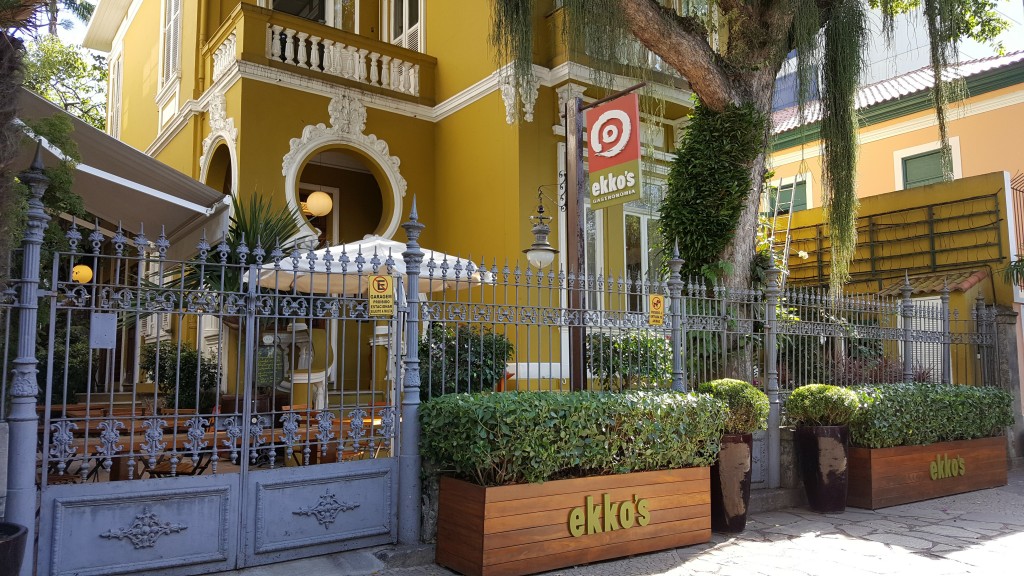 exterior of a restaurant in Rio de Janeiro