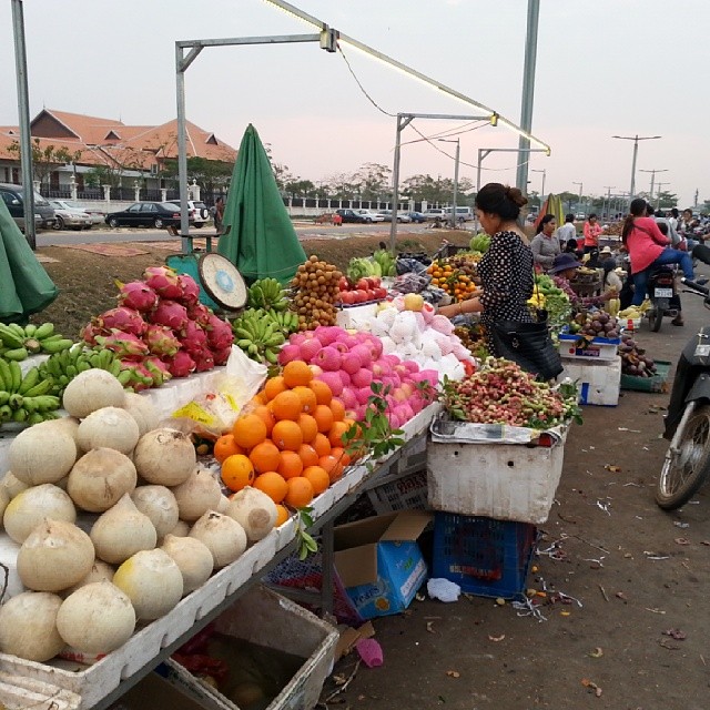 Cambodia Siem Reap market