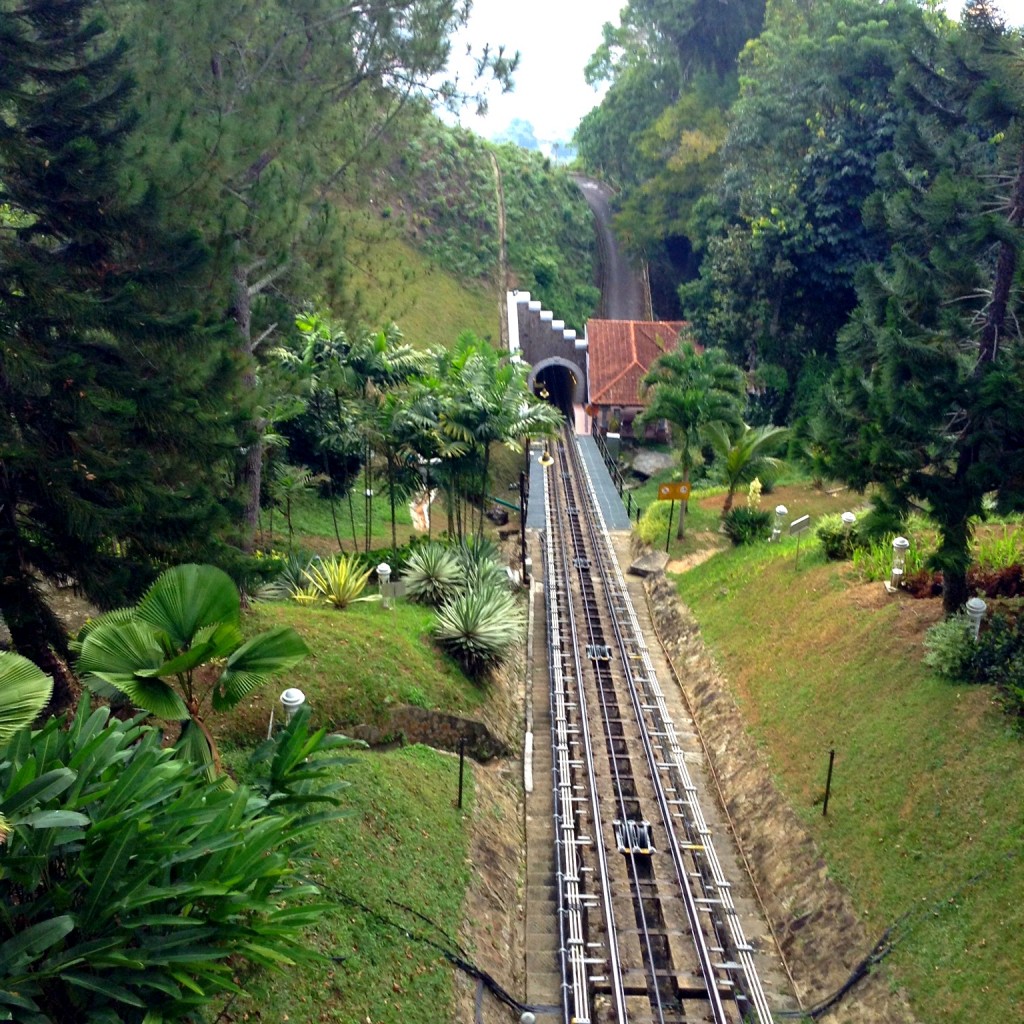 track leading up Penang Hill