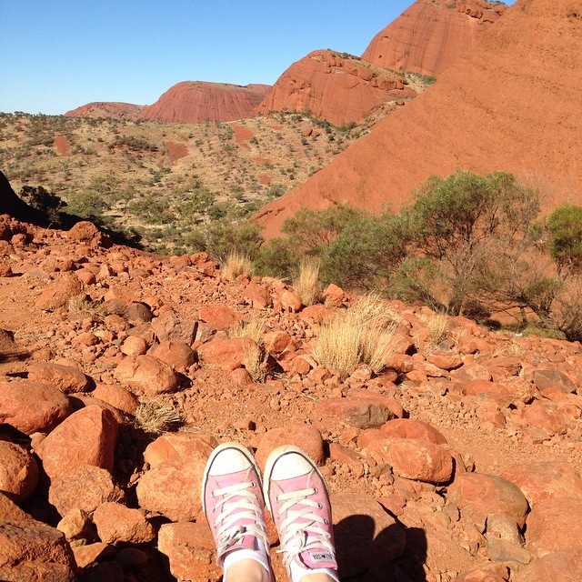 Australia Outback Red Sand Shoes