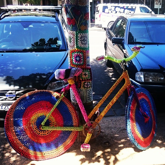 Melbourne yarn bike