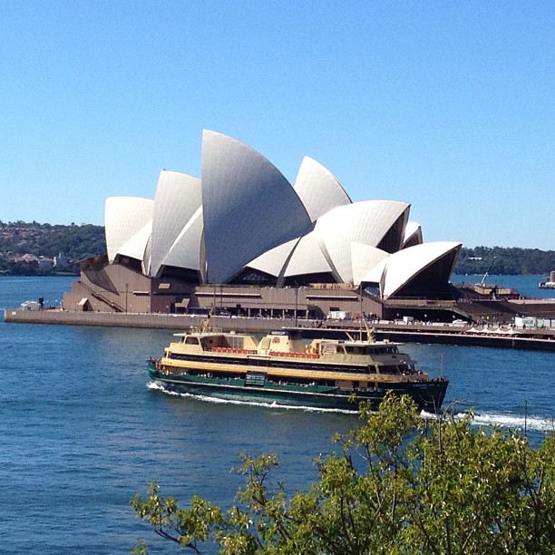 Sydney Ferry and Opera House