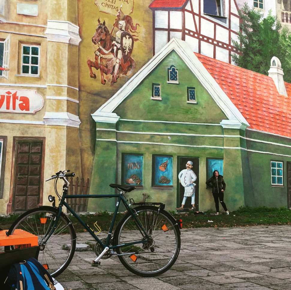 3D mural Poznan