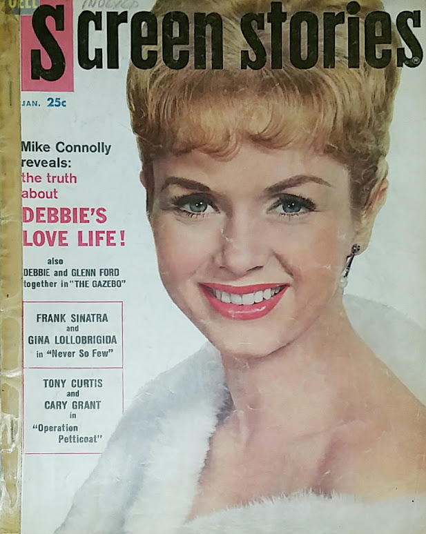 cover of a vintage movie magazine