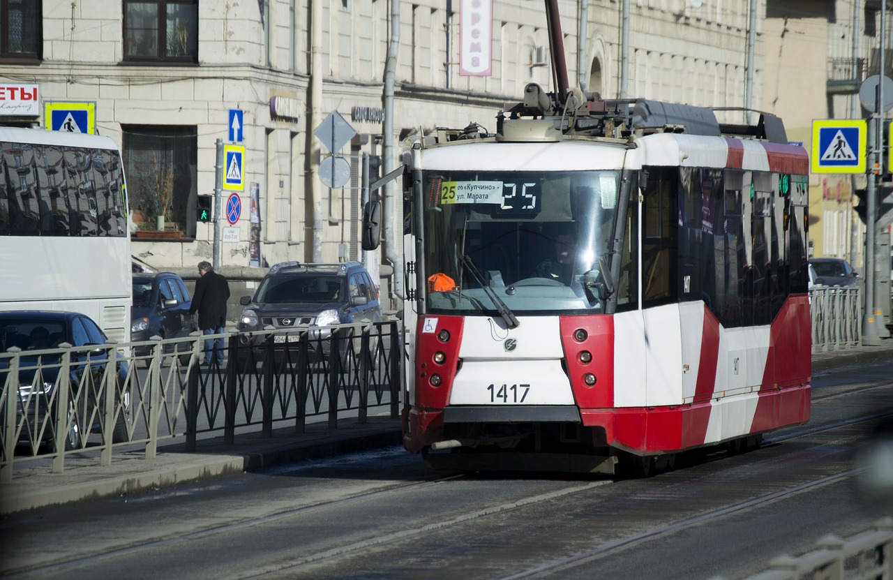 St. Petersburg tram